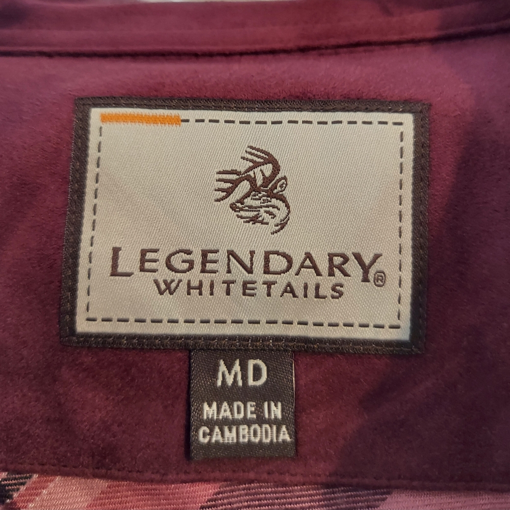 Legendary Whitetails Soft Rayon Blend Flannel Shirt - Picture 5 of 6